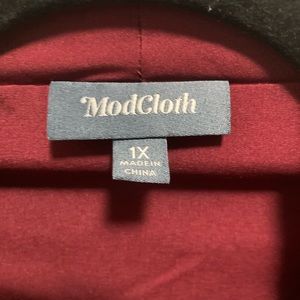 Modcloth draped blazer